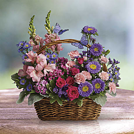 COUNTRY BASKET BLOOMS