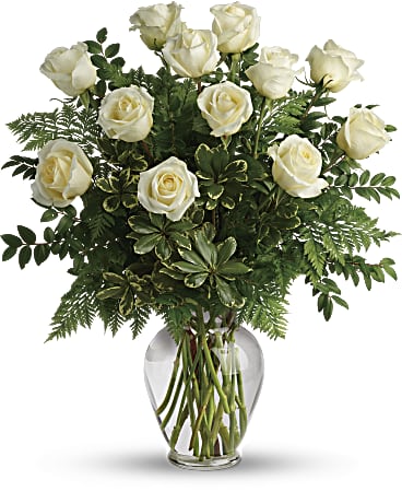 JOY OF ROSES - WHITE ROSES