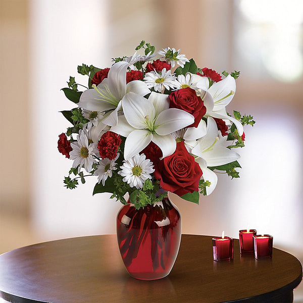 BE MY LOVE BOUQUET WITH RED ROSES