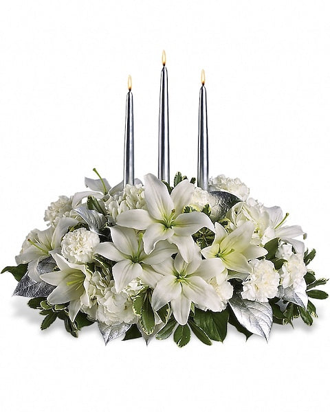 SILVER ELEGANCE CENTREPIECE